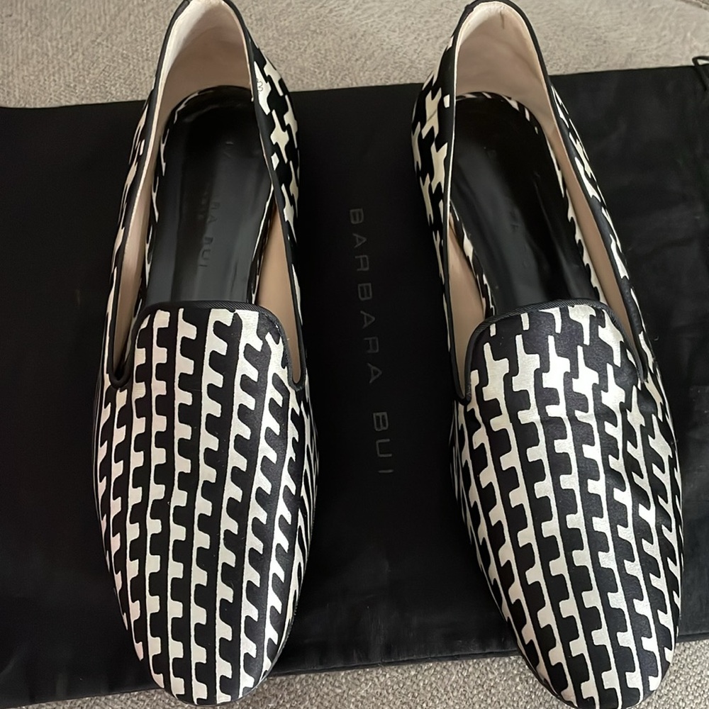 Barbara Bui silk loafers - Picture 2 of 7